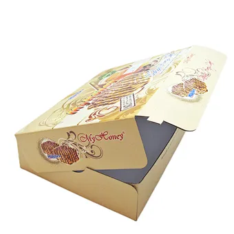 Custom Corrugated Cardboard Box Sturdy Snack Box for Healthy Protein Bars, Cookie Package Box